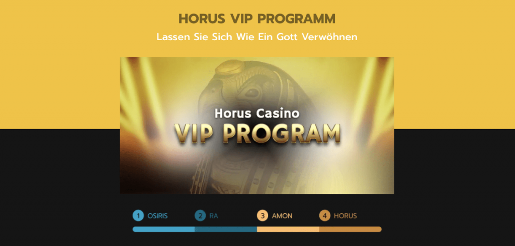 Μπόνους Horus Casino
